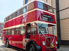 Wedding bus for hire in Kidderminster